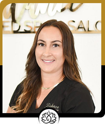 Briana Harrison at Balance Med Spa and Salon in Beverly Hills, FL