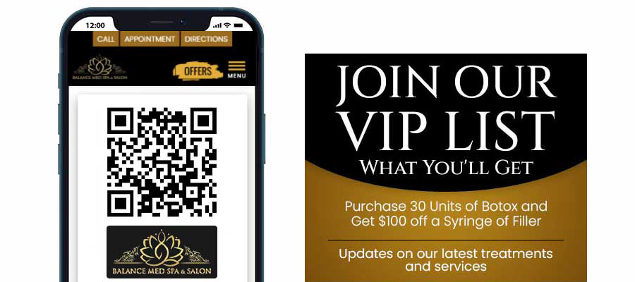 Balance Med Spa & Salon VIP List Balance Med Spa & Salon VIP List